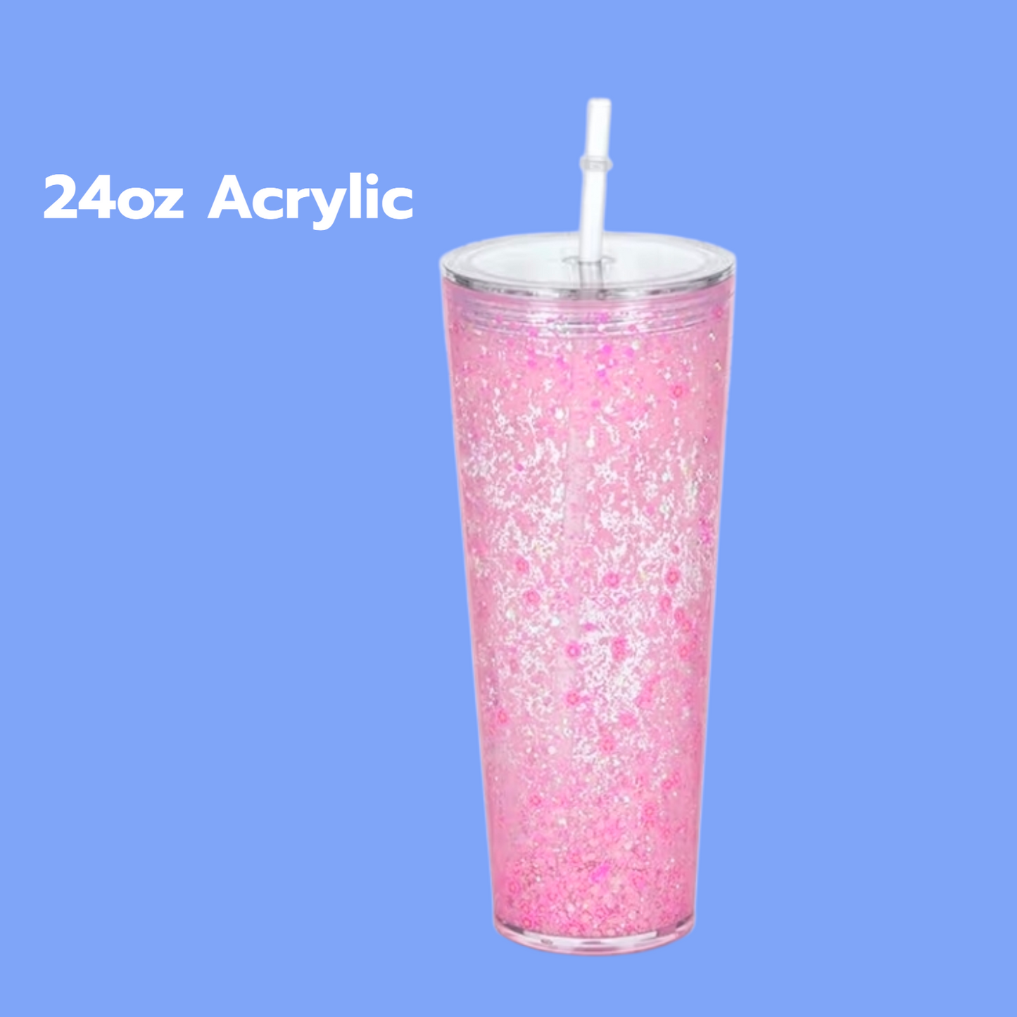 24oz Acrylic Snowglobe