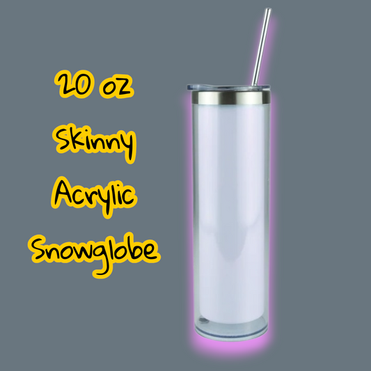 20oz Stainless Storyboard Snowglobe