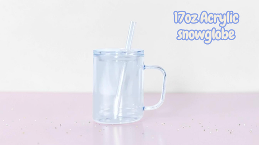 17oz Acrylic Snowglobe