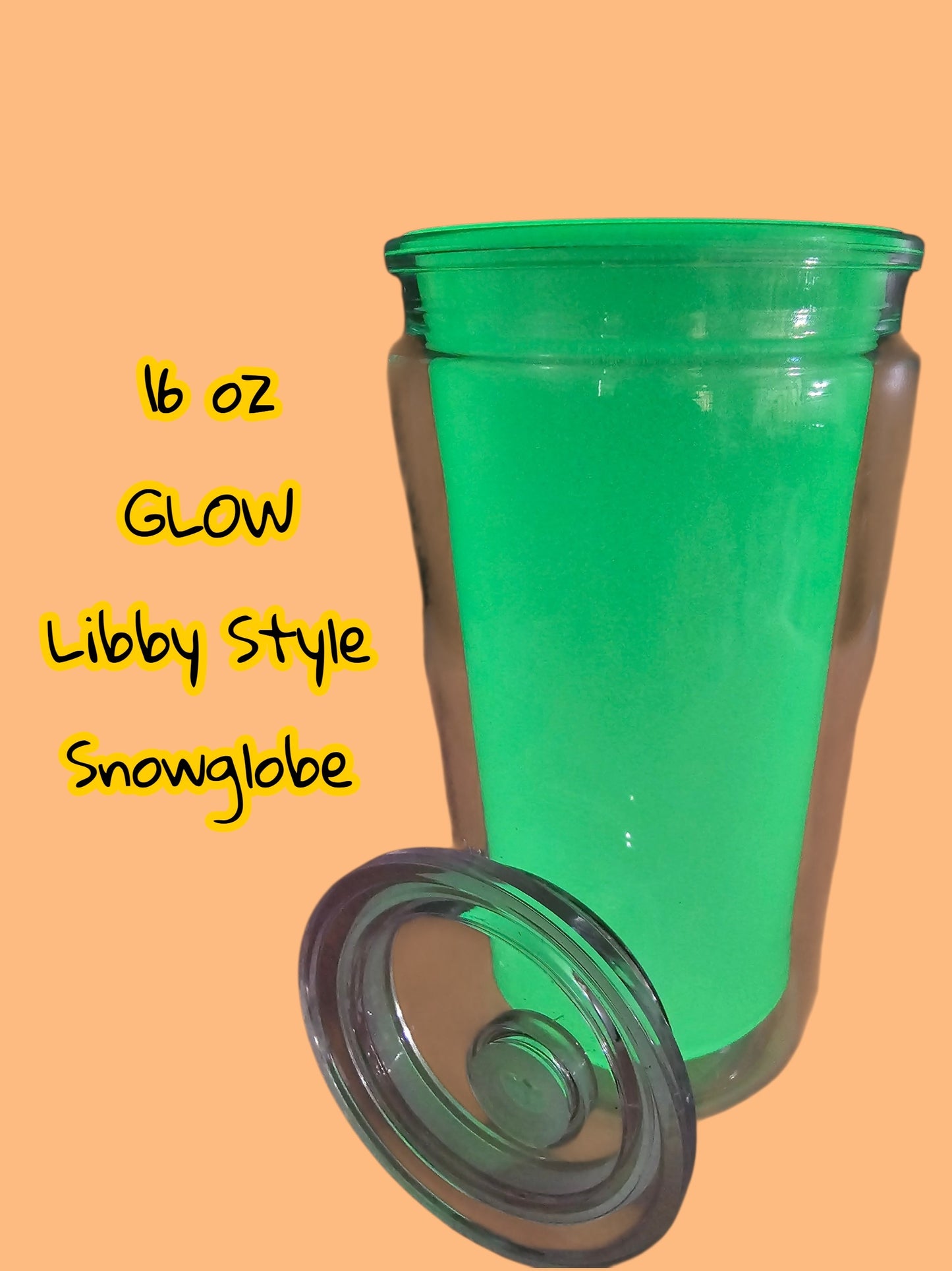 16oz Glow Libby Snowglobe